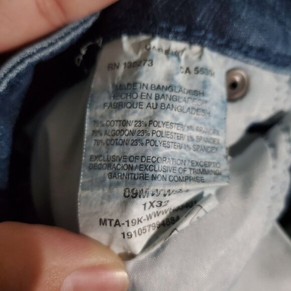 Wrangler Jeans Womens Size 1x32 Blue Trouser Flare Stretch Denim - Picture 3 of 12